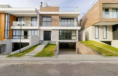 Casa com 4 dormitórios à venda, 418 m² por r$ 2.500.000,00 - campo comprido - curitiba/pr