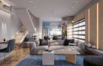 Studios, lofts duplex e apartamentos de 2 e 3 quartos em um só lugar!