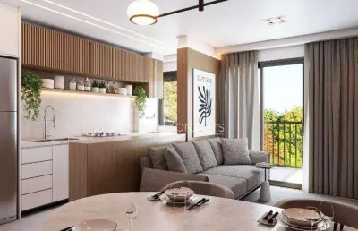 Apartamento com 2 dormitórios - centro - araucária/pr