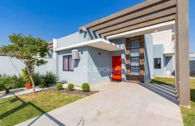 Casa com 3 dormitórios à venda, 79 m² por r$ 689.900,00 - pioneiros - fazenda rio grande/pr