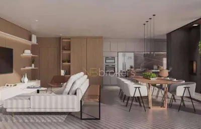 136m² com 3 suítes e 2 vagas: espaço, designer e praticidade!