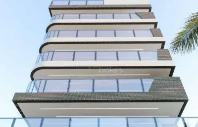 Apartamento garden com 3 dormitórios à venda, 280 m² por r$ 3.300.000,00 - centro - matinhos/pr