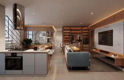 Cobertura duplex com 217m² - com 4 quartos, terraço para spa e duas vagas!