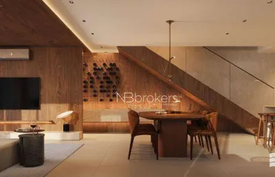 157m² internos + 75m² de área descoberta e ambientes integrados!