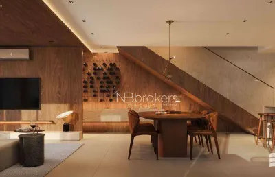157m² internos + 75m² de área descoberta e ambientes integrados!