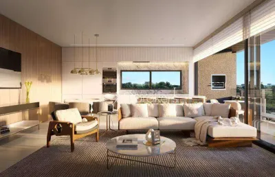 Cobertura com terraço privativo e 3 vagas e alto padrão!
