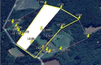 Chácara à venda, 43700 m² por r$ 990.000,00 - estação - araucária/pr