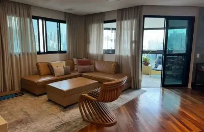 Apartamento de luxo à venda no paraíso do morumbi - são paulo-sp: 4 quartos, 4 suítes, 3 salas, 6 banheiros, 3 vagas, 288m²!