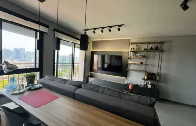 Apartamento à venda em são paulo-sp, no campo belo: 1 quarto, 1 banheiro, 1 vaga de garagem, 45m² de área!