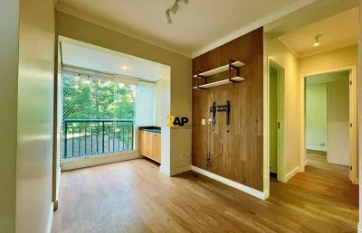 Apartamento à venda ou locação de 49 m², 2 dormitórios, 1 vaga - vila andrade