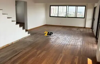 Cobertura duplex de luxo em fazenda morumbi: 4 quartos, 4 suítes, 2 salas, 4 banheiros e 636m² de área. venha conferir!