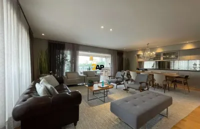 Imperdível: apartamento de luxo na vila olímpia, sp - 4 quartos, 4 suítes, 3 salas, 5 banheiros, 5 vagas de garagem - 274m²