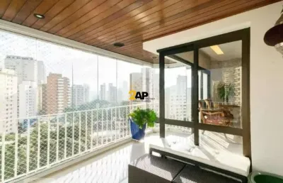 Apartamento de luxo em moema com 3 suítes, 3 salas, 4 banheiros e 3 vagas - 177m² - são paulo-sp