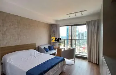 Apartamento para locação em pinheiros, 1 quarto, 1 sala, 1 banheiro, 24m² - são paulo-sp.