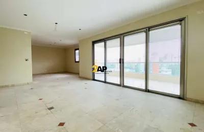 Apartamento reformado a venda na vila andrade, 4 suítes, 6 vagas, com 228m²