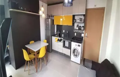 Apartamento à venda em santo amaro, são paulo-sp: 1 quarto, 1 sala, 1 banheiro, 1 vaga de garagem!