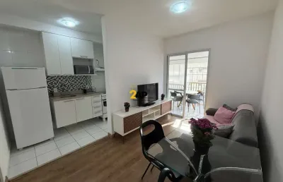 Aluguel de apartamento mobiliado no brooklin - 1 quarto, 1 sala, 1 banheiro, 1 vaga de garagem - são paulo-sp