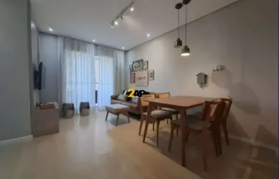 Apartamento á venda em campo belo com 84m², 2 quartos sendo 1 suíte e 1 vaga.