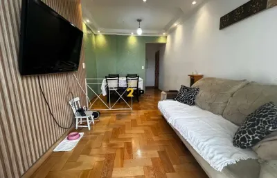 Apartamento para locação de 64m² com 3 quartos e 1 vaga - jd. monte kemel.