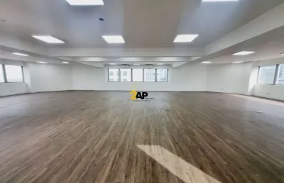 Sala comercial de 204m² a venda e locação na berrini, são paulo-sp - 3 banheiros e 4 vagas de garagem!