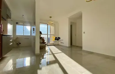 Apartamento à venda no coração de são paulo: 2 quartos, 1 suíte, 1 sala, 2 banheiros, 1 vaga, 55m² na vila andrade!