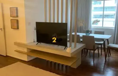 Apartamento de 3 quartos no itaim bibi, são paulo-sp: 1 suíte, 2 salas, 2 banheiros, 1 vaga de garagem, 98m². aluguel imperdível!