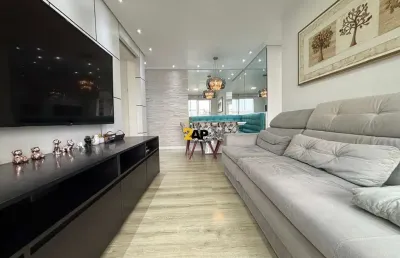 Apartamento à venda em taboão da serra-sp, jardim são salvador: 3 quartos, 1 suíte, 1 sala, 2 banheiros, 1 vaga, 73m². venha conferir!
