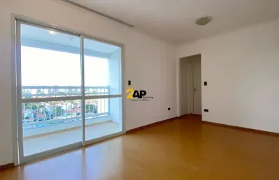 Apartamento para locação no brooklin, 2 dormitórios, 2 vagas de garagem, com 55m²