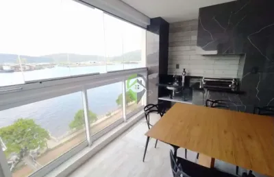 Apartamento com 4 dormitórios à venda, 189 m² - ponta da praia - santos/sp