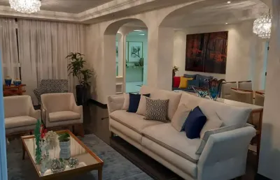 Apartamento alto padrão com 3 dormitórios na quadra do mar à venda - gonzaga - santos/sp
