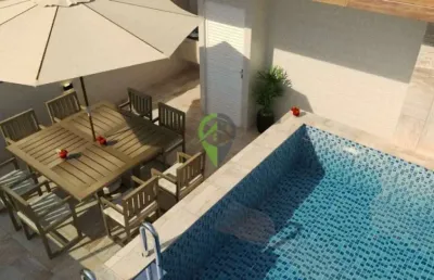 Casas em villagio , 2 suítes ,115m², são 9 unidades , entrega com piscina, portões automatizados, ch