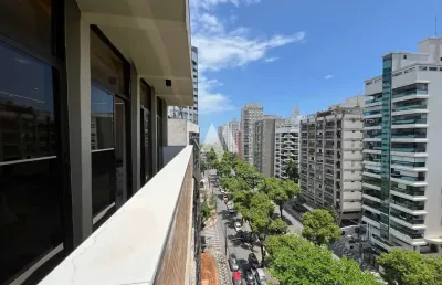 Apartamento alto padrão reformado com 3 suítes à venda no boqueirão/vila rica - santos/sp