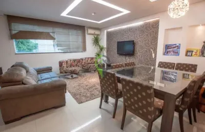 Casa sobreposta alta duplex com 4 quartos à venda no campo grande, em santos.