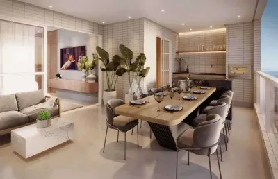 Apartamento com 3 quartos à venda na Rua Carlos de Campos, Ponta da Praia, Santos