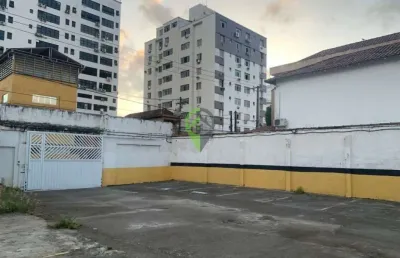 Terreno comercial para alugar na Rua Comendador Alfaia Rodrigues, Embaré, Santos