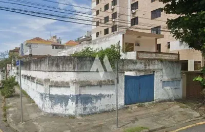 Terreno com 350m² - esquina -  totalmente murado - venda - aparecida - santos/sp