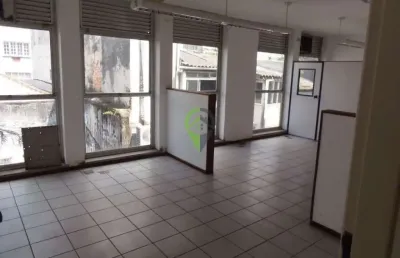 Prédio comercial - venda - sala para alugar-  andar com 300 m²  - centro - santos/sp