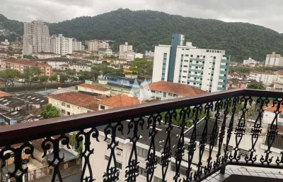 Apartamento alto padrão triplex  e piscina privativa  á venda no campo em santos