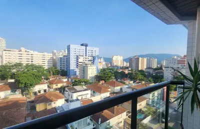 Apartamento com 3 quartos à venda na Rua Enguaguaçu, Ponta da Praia, Santos