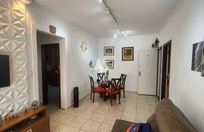 Apartamento em vila valença, são vicente/sp, 2 dormitórios, 1 vaga, 2 banheiros