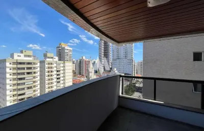 Apartamento para alugar 3 quartos, 2 vagas na pompéia - santos/sp