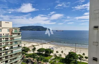 Apartamento vista mar 3 quartos e 1 vaga à venda no boqueirão - santos/sp