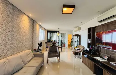 Apartamento cobertura duplex com 3 dormitórios e 2 vagas demarcadas - marapé / santos