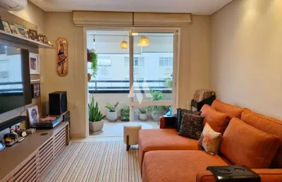Apartamento com 2 quartos 2 vagas e lazer à venda no embaré - santos/sp
