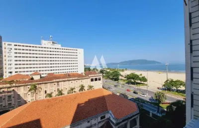 Apartamento de 2 dormitórios, com vista mar e vaga fechada