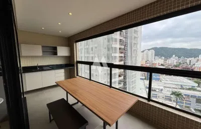 Apartamento à venda com 2 dormitórios e vaga demarcada em josé menino, santos/sp