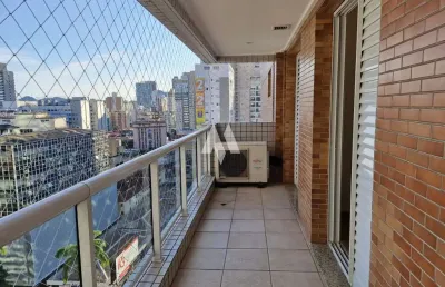 Apartamento à venda, com serviço de flat e vista mar no coração do gonzaga