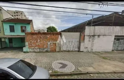 Terreno à venda na Rua Antonio Bento, Vila Mathias, Santos