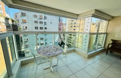 Apartamento para locação com 2 dormitórios e 1 suíte - gonzaga / santos