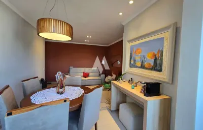 Apartamento em aparecida, a venda 3 dormitórios, 1 suíte, santos/sp